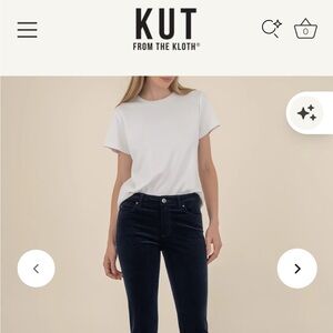 Kut from the Kloth navy corduroy jeans-LIKE NEW CONDITION